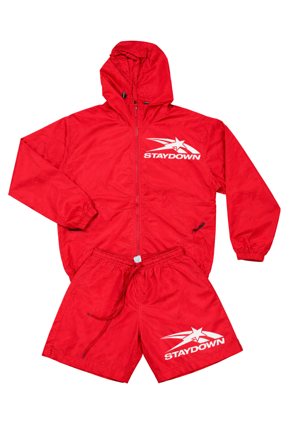 Red V1 Windbreaker Set