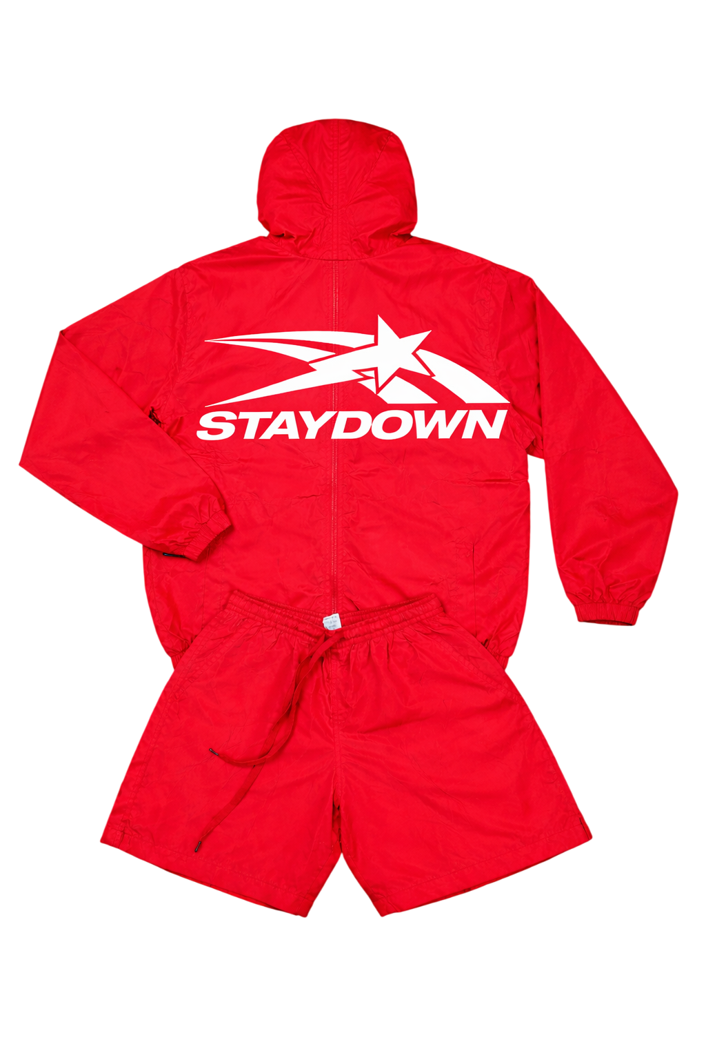 Red V1 Windbreaker Set