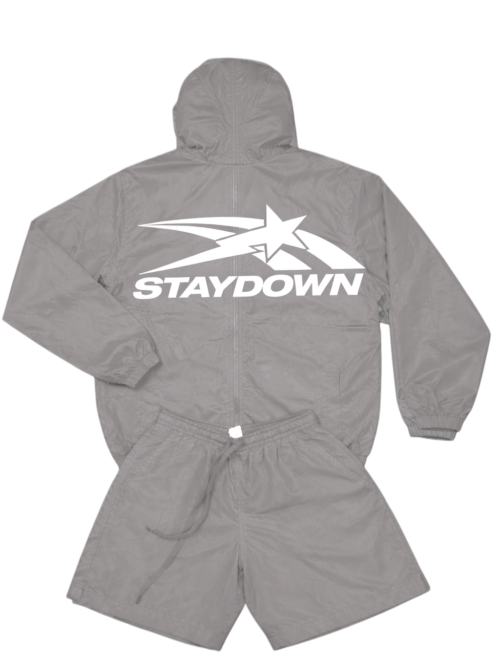 Grey V1 Windbreaker Set